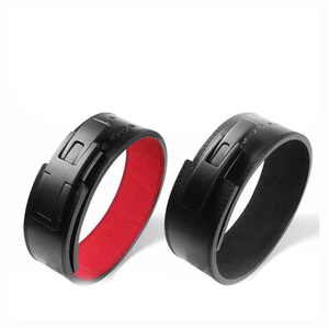 Ceintures de musculation à levier antidérapantes en cuir avec boucles, protection avancée, OEM, ajustables, en cuir de vachette, respirantes, imperméables, pour le fitness - Product Image 4