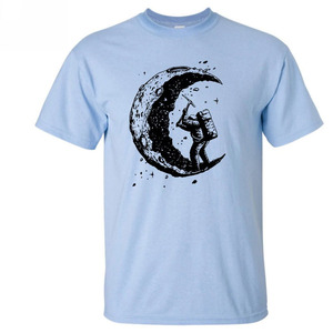 T-shirt personnalisé avec logo imprimé, haute qualité, 100% coton, tissu tricoté, impression numérique, écologique, respirant, unisexe - Product Image 1