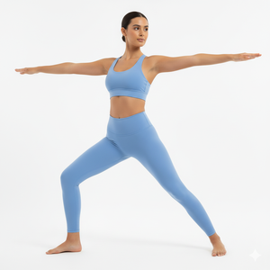 Private Label Plus Size Yoga Set Nylon Spandex Women Gym Workout Set Seamless Sports Bra Leggings Quick Dry High Waist 2-Piece - Product Image 6