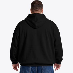 Sudadera con Capucha para Hombre, Gris, Impermeable, Transpirable, Ecológica, de Secado Rápido, con Estampado de Letras en la Parte Delantera, Bolsillo Tipo Canguro, Casual, Sin Forro - Product Image 6
