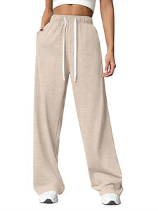 Pantalones Deportivos Extra Grandes de Alta Calidad para Mujer, Ropa Urbana de Invierno, Joggers con Logotipo Personalizado, Lisos, Corte Recto - Product Image 4