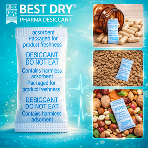 Sachet absorbant d'humidité réutilisable en gel de silice déshydratant pour textiles, papier, produits chimiques, cuir et agents auxiliaires chimiques - Product Image 2