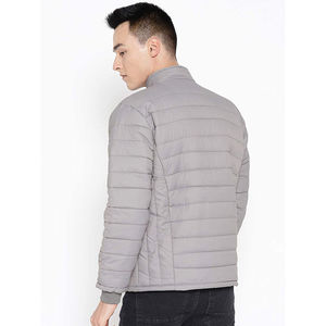Veste matelassée légère pour homme, manteau décontracté, confortable et chaud, vêtement d'extérieur élégant, streetwear tendance, mode quotidienne - Product Image 2