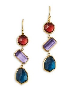 <b>Tourmaline</b> Drop <b>Earrings</b> Handmade Boho Jewelry Wholesale Women's Mangalmay Corporation Bezel Setting - Product Image 4