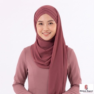 Custom Chiffon <b>Silk</b> Feel <b>Head</b> <b>Wrap</b> Shawl OEM ODM Customized Manufacturing Service Provider India - Product Image 6