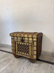 Caja de Almacenamiento de Madera Antigua Blanca, Ecológica, Hecha a Mano, Estilo Moderno Vintage, para Mesa de Centro, Comedor, Dormitorio - Product Image 4