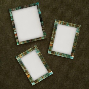 <b>Vintage</b> Basic Design Handmade Eco-Friendly Bone Inlay Glossy Finish Photo <b>Frame</b> Customizable Shape Natural Color Tabletop - Product Image 3
