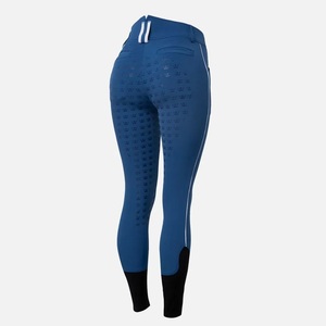 High Quality 4-way Stretch Horse Riding Breeches <b>Leggings</b> Tights <b>Equestrian</b> Wear Pants on Technical Fabric with Soft Feel - Product Image 4