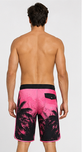 Wholesale Custom Mens <b>Board</b> Shorts Quick Dry <b>Swim</b> Trunks Surfing Shorts Polyester Breathable Mid Waist Drawstring Pocket - Product Image 5