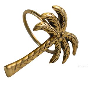 Best Seller Gold Flower Napkin Rings Embossed Metal <b>Table</b> Decor Holder For Wedding Hotel Dinner <b>Party</b> Dining Set Home Decor Gift - Product Image 5