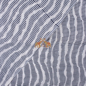 Latest Collection Lightweight Summer Cotton Dress Fabric Indian Strips Hand Block Printed Soft Boys' Shirts Curtains Toys Bag - Product Image 4