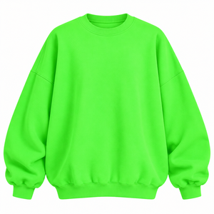 Sudadera Oversize Roja Vibrante Personalizada para Mujer con Hombros Caídos, Venta al por Mayor para Marcas de Moda de EE. UU., Reino Unido y Europa - Product Image 4