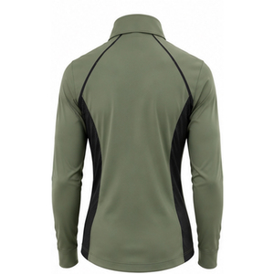 Chemise de performance respirante et légère à col zippé pour homme, idéale pour l'équitation - Product Image 3