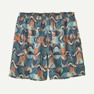 Pantalones Cortos de Diseño de Lujo para Hombre, Estampado por Transferencia Térmica, Estilo Urbano, Transpirables, de Secado Rápido, Cintura Elástica, 100% Poliéster Resistente - Product Image 4
