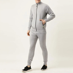 Conjuntos Deportivos de Invierno Ligeros y Transpirables con Capucha y Cordón para Hombre, Ropa Deportiva de Alta Calidad de Algodón y Felpa para Entrenamiento y Jogging - Product Image 3
