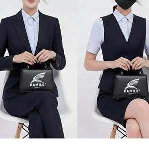 ชุดสูทสไตล์วินเทจแบบสั่งทำพิเศษปี 2026 สำหรับผู้หญิงไซส์พลัส เหมาะสำหรับงานทางการ ธุรกิจ และโบสถ์ พร้อมตำแหน่งโลโก้ด้านหน้า - Product Image 2