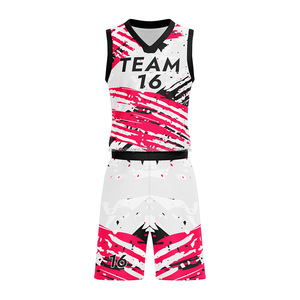 Ensemble d'uniformes de l'équipe de basket-ball Short en jersey sublimé personnalisé pour homme Tenue d'entraînement respirante à séchage rapide Vêtements de sport - Product Image 5