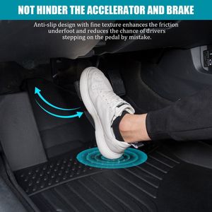 Tapetes de Alfombra TPE Negros 3D a la Medida para Autos Chevy Traverse de 7 Asientos 2018-2024 - Product Image 5