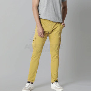 Pantalones Cargo Casuales de Lona para Hombre Hechos a Medida con Diseño Personalizado, Cintura Media e Impresión de Logotipo - Product Image 5