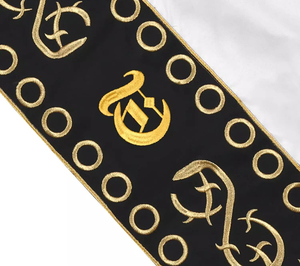 Customizable <b>Machine</b> Embroidery Design for Masonic Knights Templar Commandery Banner Brand New Customized Embroidered Portable - Product Image 3