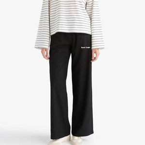 Pantalones Deportivos Anchos Personalizados para Mujer con Bordado, Cierre con Cordón, Secado Rápido, Transpirables, Ecológicos, de Poliéster/Algodón - Product Image 2