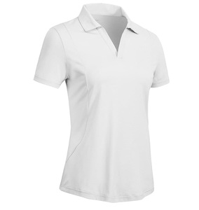 <b>Women's</b> white Short Sleeve for Shirt Solid Color Breathable <b>Compressed</b> Jersey Quick Dry Knitted Casual Sport <b>Top</b> - Product Image 1