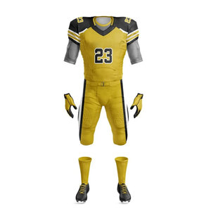 Ensemble de maillots de football américain pour hommes, noir, turquoise, blanc, imprimé par transfert thermique, maille respirante, col en V, taille élastique, ajusté - Product Image 4