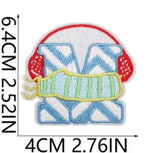 Parche Bordado Personalizado al por Mayor: Insignia de Hilo Estilo Deportivo para Chaquetas, Gorras, Bolsos y Ropa - Suministro Directo de Fábrica - Product Image 3