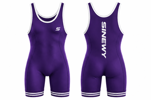 SINEWY Women <b>Green</b> Wrestling Singlet Fitted Moisture Wicking One Piece <b>Bodysuit</b> Custom Logo Print - Product Image 5