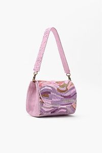 Beaded Fruit National Vintage Women's Shoulder Bag Zipper Closure Eco-Friendly Portable Fashion Trendy Multi-Occasion Daily Use - Product Image 3