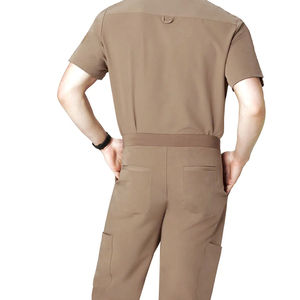 Wholesale price short sleeve Hospital <b>Nurse</b> Uniform Scrub Suit For Female Customize Medical Scrub uniforms - Product Image 3