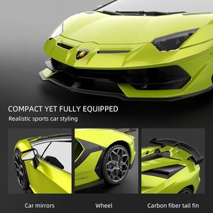 Coche de Juguete Eléctrico Lamborghini a Escala 1:24, Coche Deportivo de Carreras con Control Remoto, Modelo de Vehículo RC para Niños y Niñas, Regalo de Cumpleaños - Product Image 2