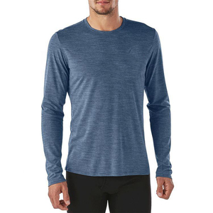 Men's Breathable <b>100</b>% Cotton Long Sleeve T <b>Shirt</b> Custom Logo Premium Casual Clothing - Product Image 6