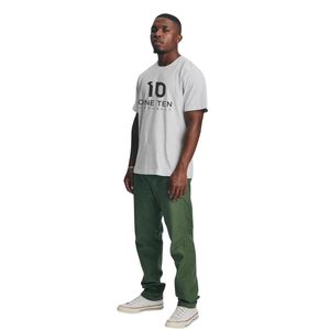 Camiseta Unisex Gris Jaspeado 100% Algodón 180g Oversize Cuello Redondo Manga Corta Casual Lisa para Impresión al por Mayor OEM - Product Image 2