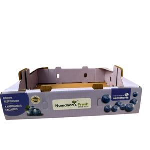 Direct Wholesale Supplier Corrugated Blueberry <b>Box</b> for Fresh Fruit Preservation and <b>Shelf</b> Life for Export Selling Price - Product Image 5