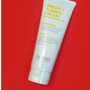 Crème éclaircissante pour le visage, K-Beauty coréenne, Selbaisel Bright C Toning Cream 250ml, Fabriqué en Corée, produits de soin de la peau - Product Image 4