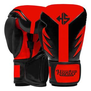 Guantes de boxeo personalizados de alta calidad con cuero genuino de vaca Muay Thai logotipo personalizado y diseño para hombres guantes de boxeo - Product Image 2