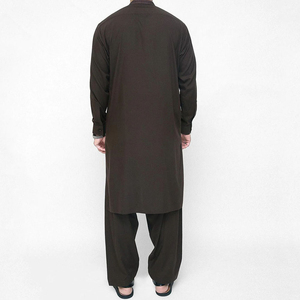 Shalwar Kameez traditionnel pour homme en tissu de coton premium, doux et confortable, à manches longues, pour toutes les occasions - Product Image 2