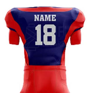 Uniforme de Fútbol Americano Personalizado con Logotipo, Transpirable, de Manga Corta, para Entrenamientos, Prácticas y Partidos Profesionales - Product Image 6