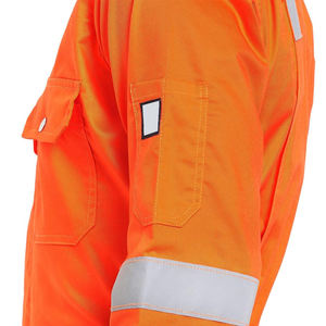 Overoles de Trabajo de Manga Corta de Alta Calidad, Uniformes de Seguridad, Traje de Trabajo de Construcción, Overol de Color Blanco - Product Image 5