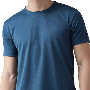 T-shirts en coton épais de haute qualité pour hommes, personnalisables, décontractés, coupe oversize, épaules tombantes, effet délavé à l'acide - Product Image 2
