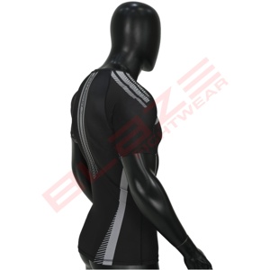 Personnalisé mma BJJ Rashguard jiu jitsu Gym Wear TShirt Sports Wear Bjj Gi Built in Rashguard Short Sleevesurf Beach Rash Guard - Product Image 3