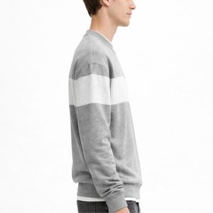 Sudadera de Cuello Redondo para Hombre, 100% Algodón, Otoño, Servicio OEM, Logotipo Personalizado - Product Image 3