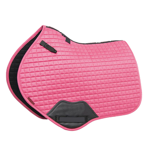 Tapis de selle en mousse extra douce de qualité supérieure, personnalisable, en satin, pour dressage et saut d'obstacles, soins équins, multicolore, confortable - Product Image 1