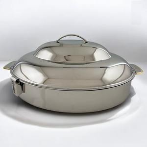 Ollas modernas de acero inoxidable ideales para una cocina saludable y sin aceite, increíblemente elaboradas por KHOOSI OVERSEAS. - Product Image 3