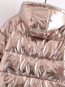 Chaqueta Acolchada para Hombre, para Exteriores, con Cierre de Cremallera Transpirable, Ligera, para Viajes, Senderismo y Uso Invernal - Product Image 6