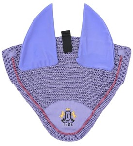 Pakistan Supplier for Equestrian Luxury Crochet Horse Ear Bonnet Lightweight Breathable Washable <b>Fly</b> Veil Shows Ear Bonnet - Product Image 5