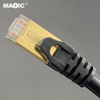 Cable Ethernet Cat7 con Conector RJ45 de 10 Gbps, Cable de Red Cat 7, Suministro de Fábrica, Personalizado, en Oferta