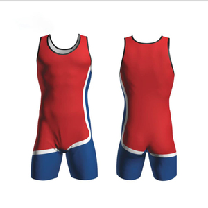 Combinaisons de lutte personnalisées, imprimées par transfert thermique, extensibles, à séchage rapide, respirantes, vêtements de sport professionnels - Product Image 6