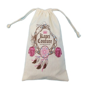 Cotton Drawstring <b>Bag</b> Custom Printed <b>Sports</b> Canvas Cotton Drawstring Backpack Cotton Drawstring <b>Bags</b> with logo - Product Image 4